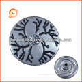 new pattern silver jeans buttons with diamond for fashion Jeans